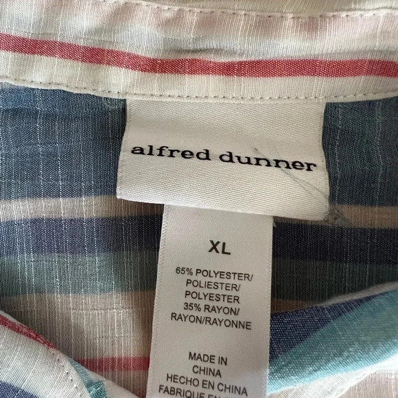 Striped button down top - Picture 4 of 4